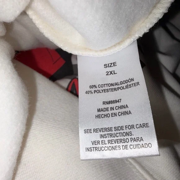 Corvette 1989 Chevrolet Corvette ZR-1 Chemistry Sweatshirt NWT White Men’s 2XL - Picture 11 of 13